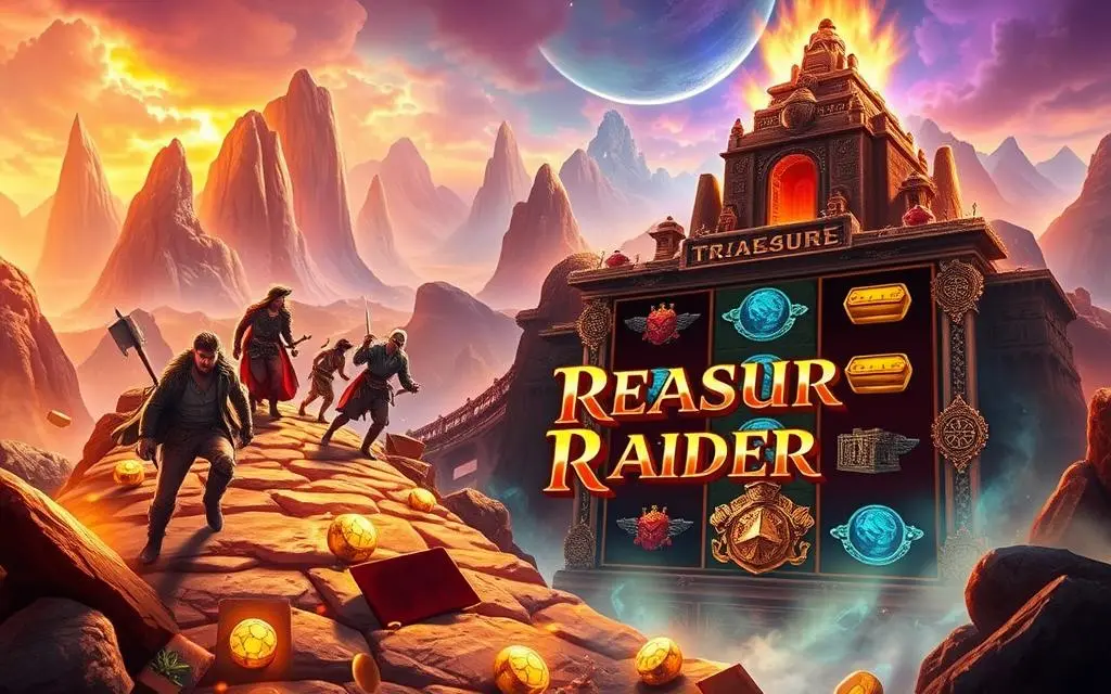 เกมสล็อต Treasure Raiders ผจญภัยล่าขุมทรัพย์