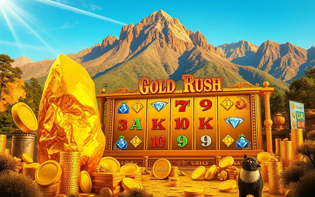 เกมสล็อต Gold Rush ค้นพบขุมทรัพย์แห่งโชคลาภ