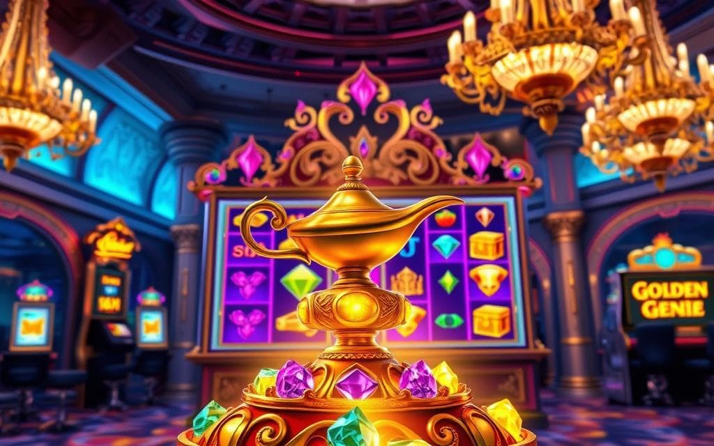 เกมสล็อต Golden Genie ทางเลือกเกมทำเงินยอดนิยม