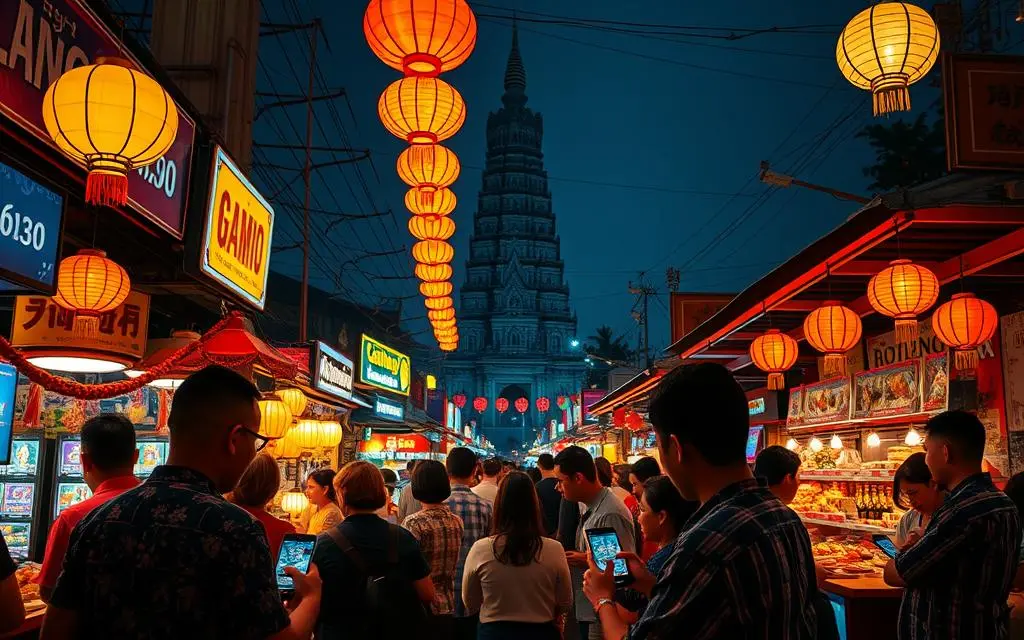 เกมสล็อต Night Market สัมผัสบรรยากาศตลาดกลางคืน